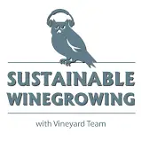 Logo for Sustainable Winegrowing podcast